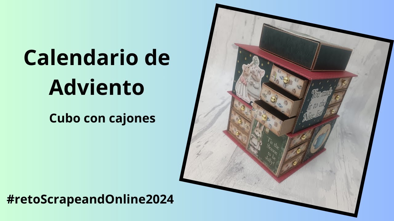 Calendario de Adviento - Cubo