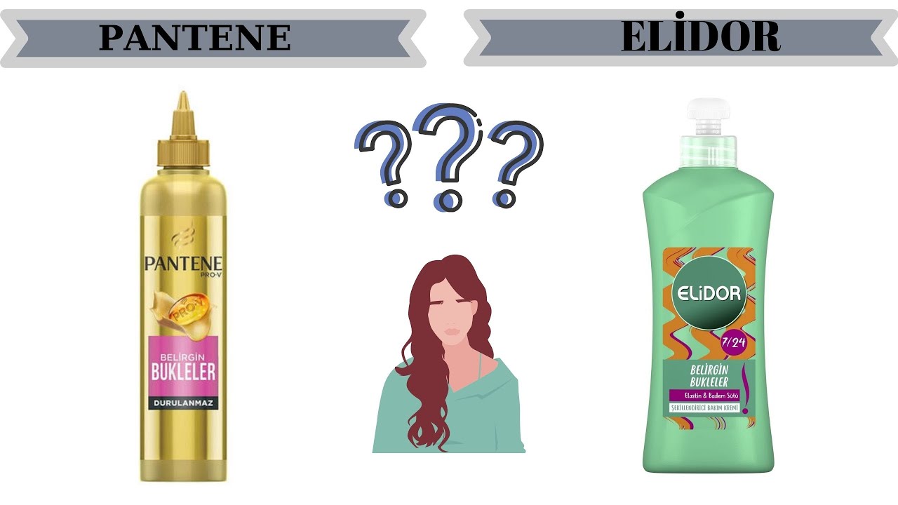 ELİDOR VS PANTENE BUKLE BELİRGİNLEŞTİRİCİ DENEMESİ