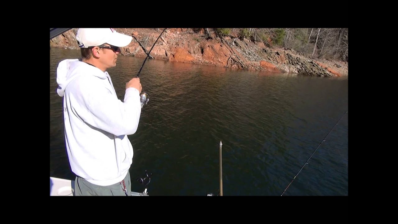 Winter tactics for Lake Jocassee trout