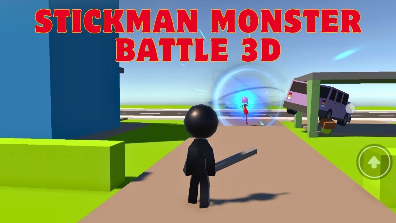 Stickman Monster Battle: 3D Gameplay Walkthrough - Android