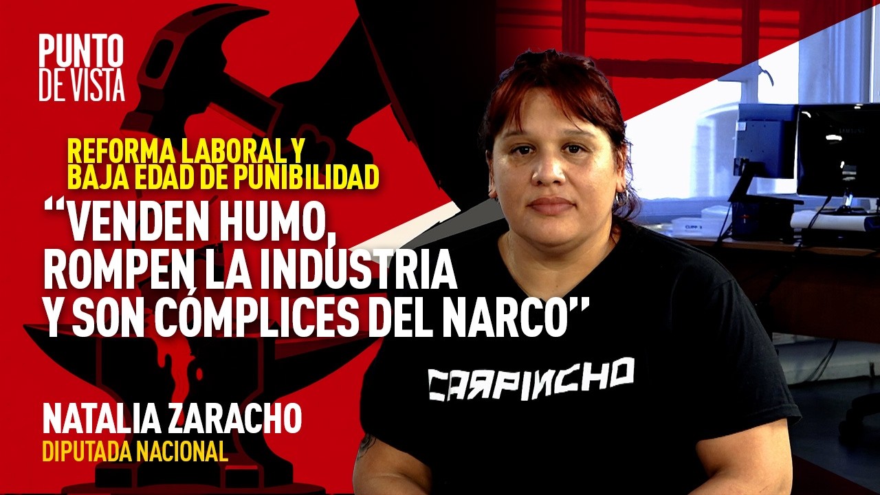 Reforma laboral y mano dura: Natalia Zaracho frente a la era Milei