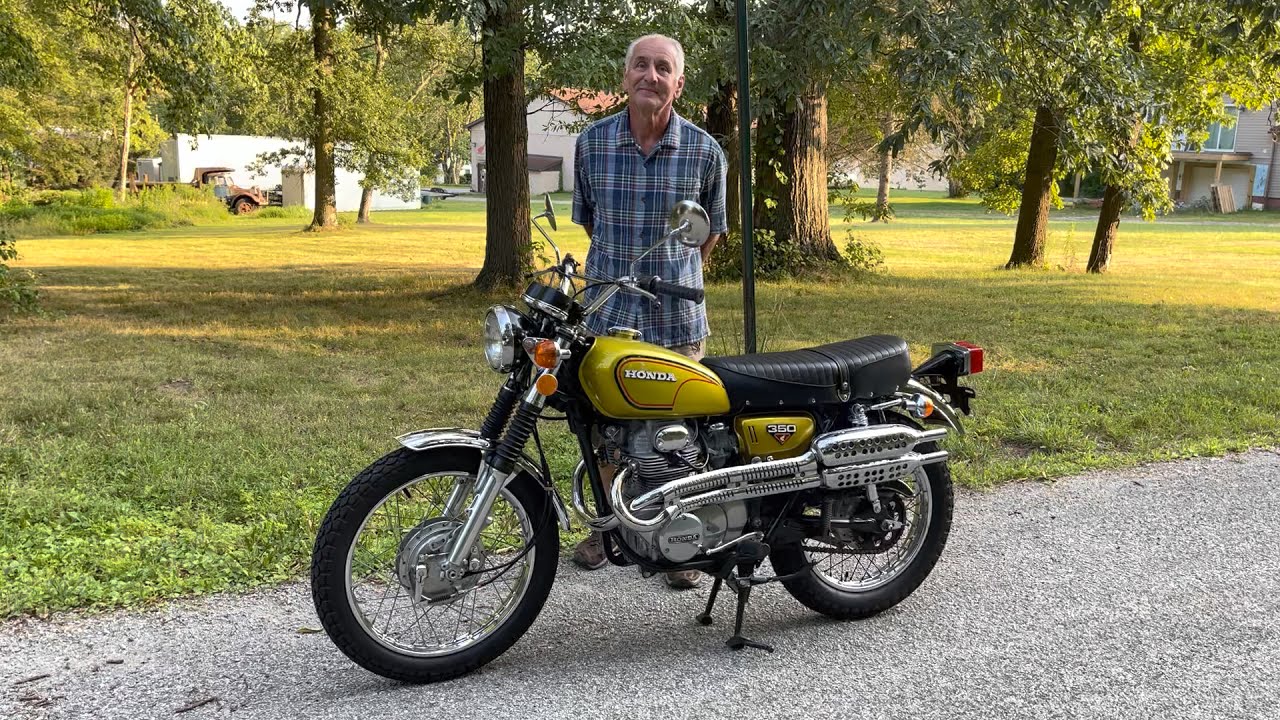 1972 Honda CL350 K4 Street Scrambler