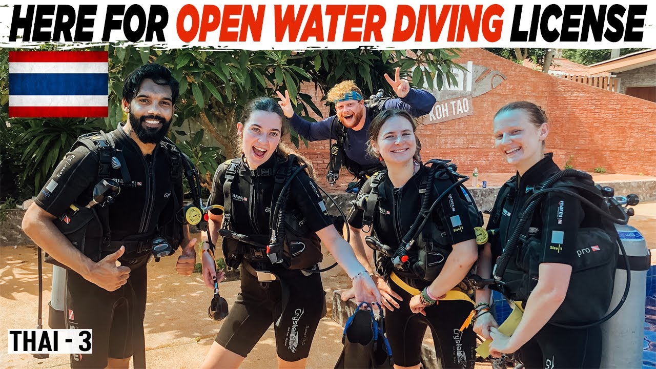 The Cheapest Island In The WORLD For SCUBA DIVING Course 🤿 - Koh Tao Thailand 🇹🇭