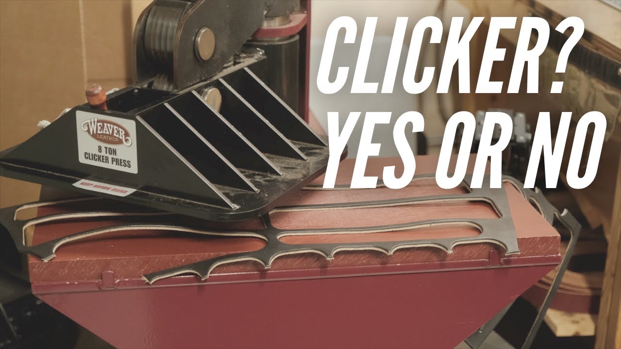 LEATHER CLICKER - Should You Get One? | Weaver 8 Ton Clicker Press