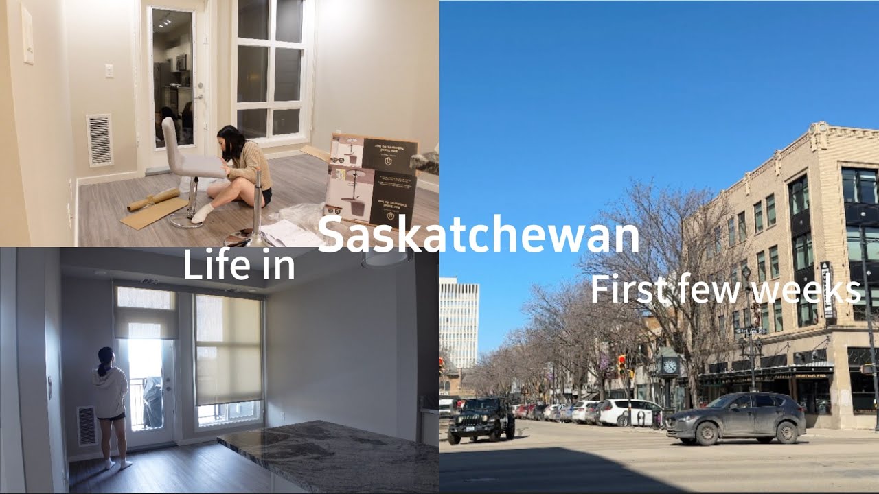 Life in Saskatchewan | settling in, exploring, applying for jobs, unboxing essentials