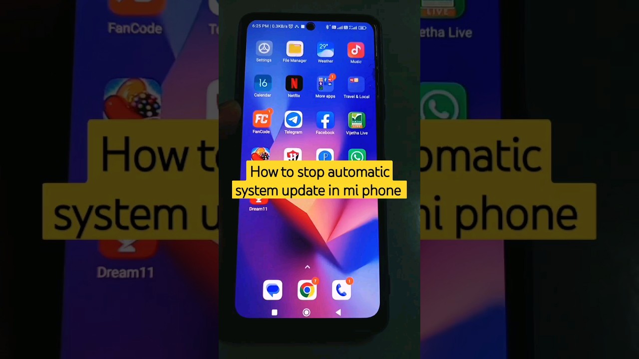 Jak zatrzymać automatyczną aktualizację systemu w telefonie Mi #shorts #mi #automaticsystemupdate