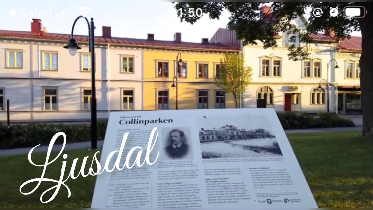 An evening  walk in Ljusdal Sweden(around 9:30-10:30 PM)