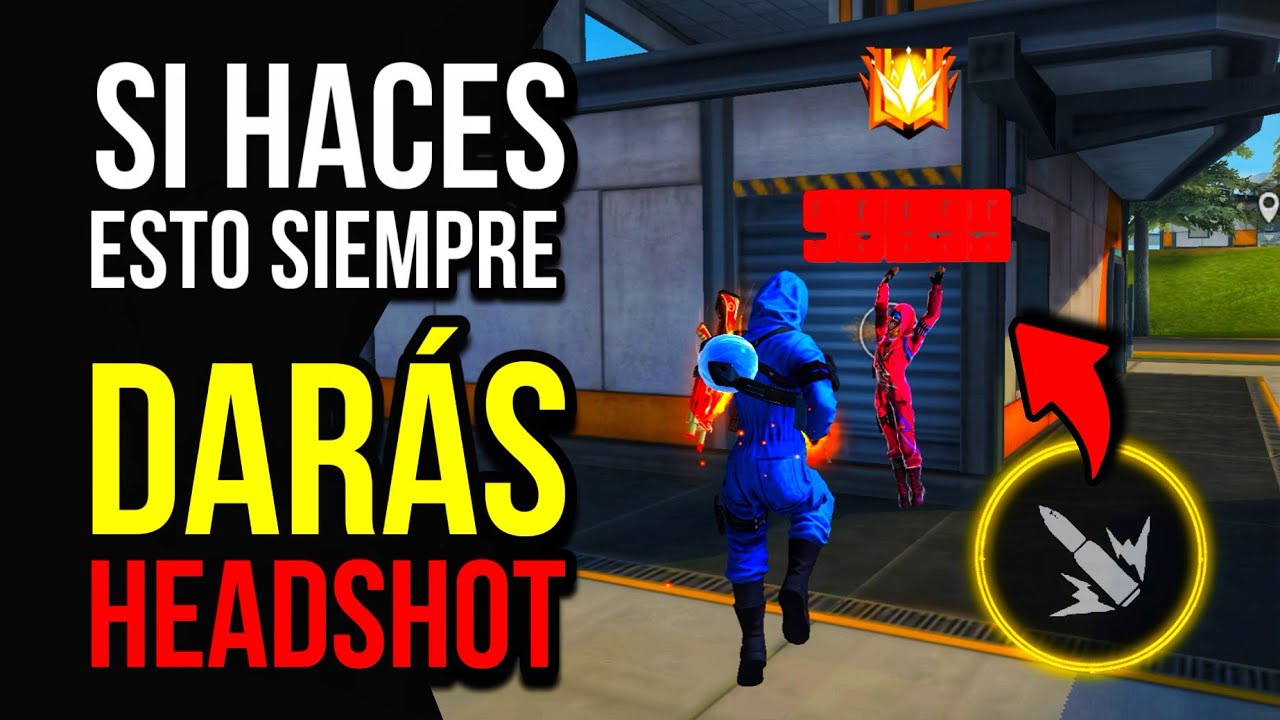 ✅COMO LEVANTAR MIRA PARA PEGAR TODOS LOS TIROS A LA CABEZA *ACTUALIZACIÓN 2024 DE FREE FIRE* 😱