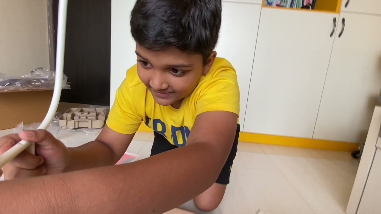 FATHER - SON WEEKEND ACTIVITY | UNBOXING & ASSEMBLY OF IKEA LINDVED BALCONY TABLE