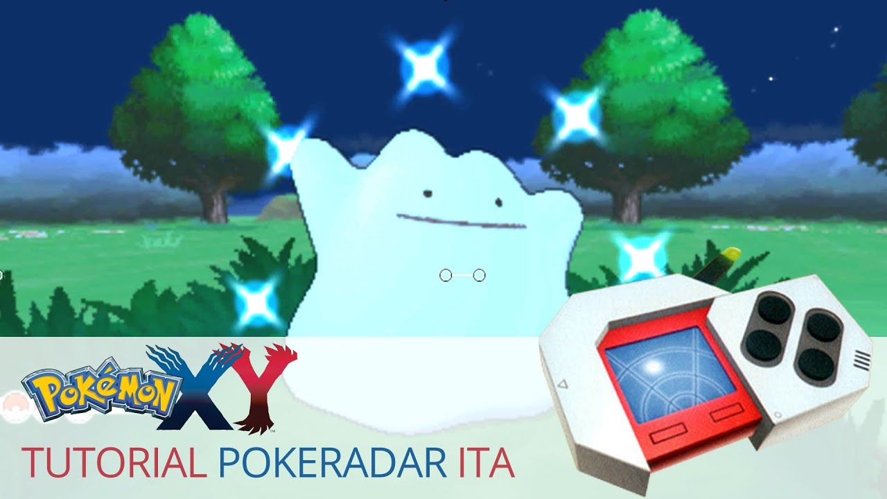 Catturare pokemon shiny in x y - pokeradar tutorial