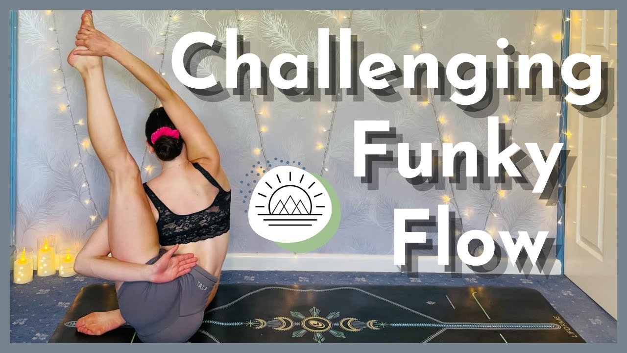 60 Min Challenging Funky Flow | Spicy Vinyasa Yoga with Advanced Options