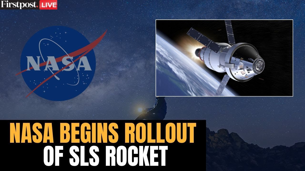 NASA LIVE: NASA Begins Rollout of SLS Rocket for Artemis II Mission