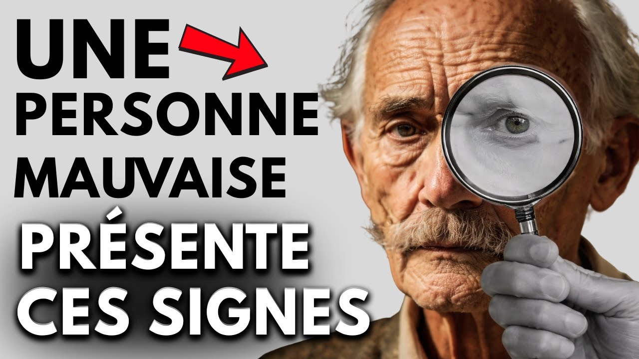 🔴 Attention ! Si vous remarquez ces SIGNES, c’est une PERSONNE MALVEILLANTE ! sagesse du Professeur