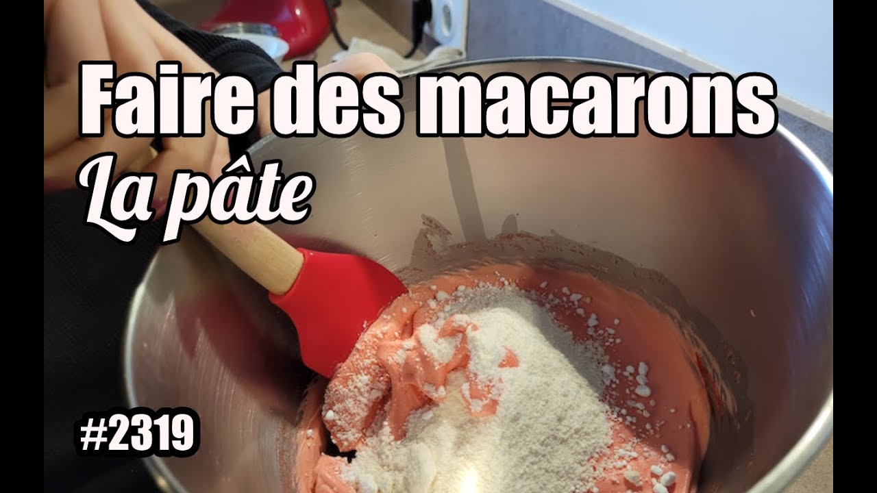 2319 — Des macarons avec Sanam : épisode 1, le macaronage — vendredi 19 janvier 2024