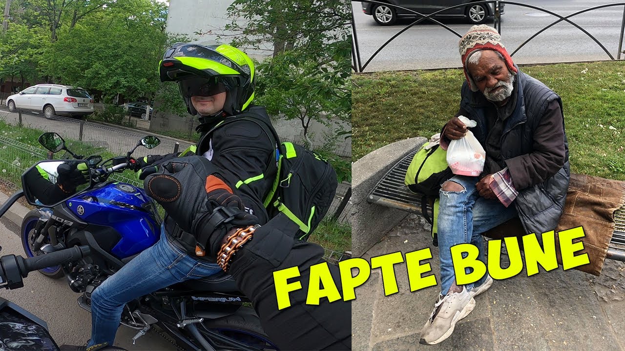Fapte bune, Cum ajuta motociclistii oamenii fara adapost in timpul pandemiei