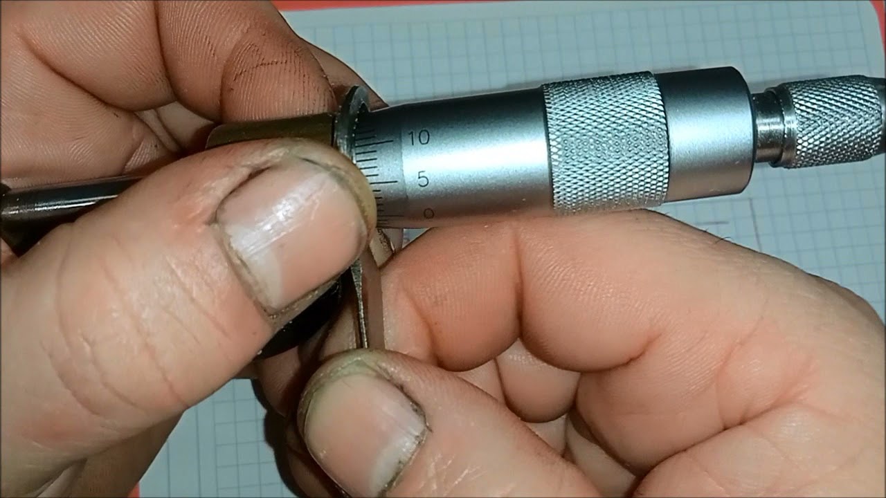 Aprende a utilizar el micrómetro
