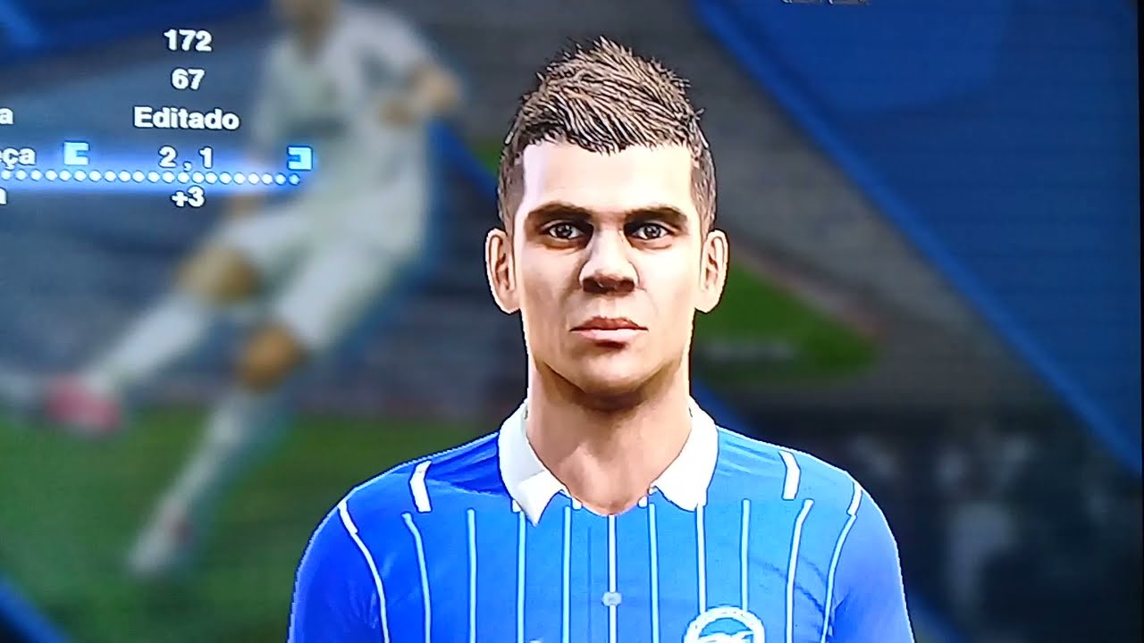 Face Leandro Trossard (Brighton & Hove Albion-Bélgica) Pes 2013