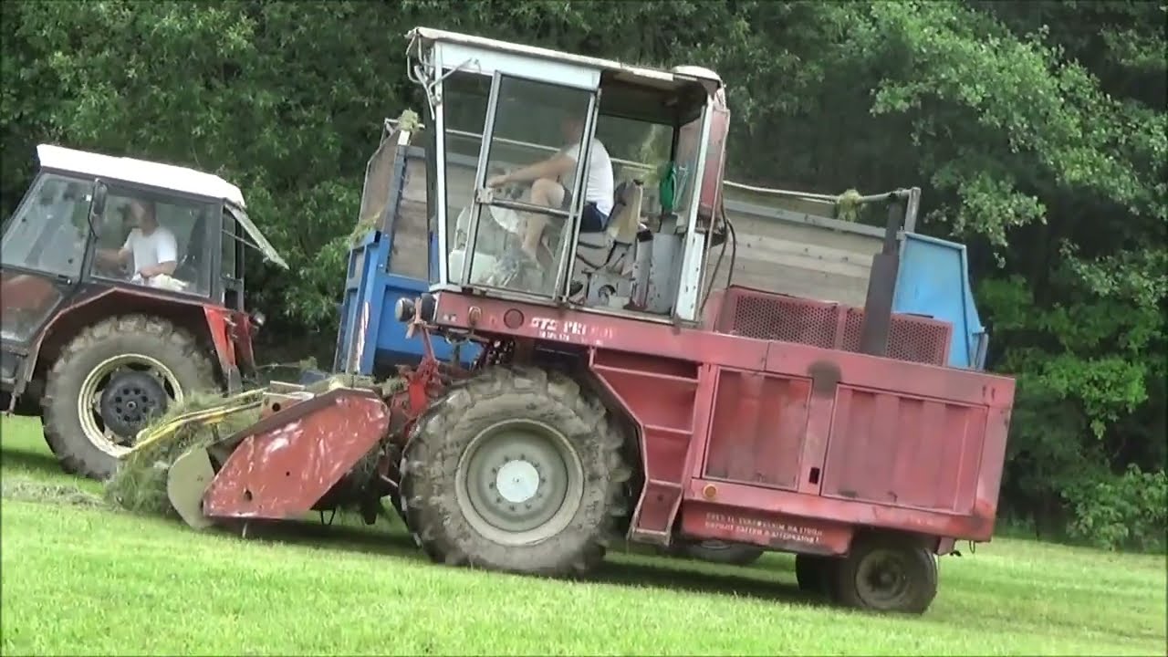 Senáže -  SPS 420 - Toron /3x Zetor a New Holland + Krone