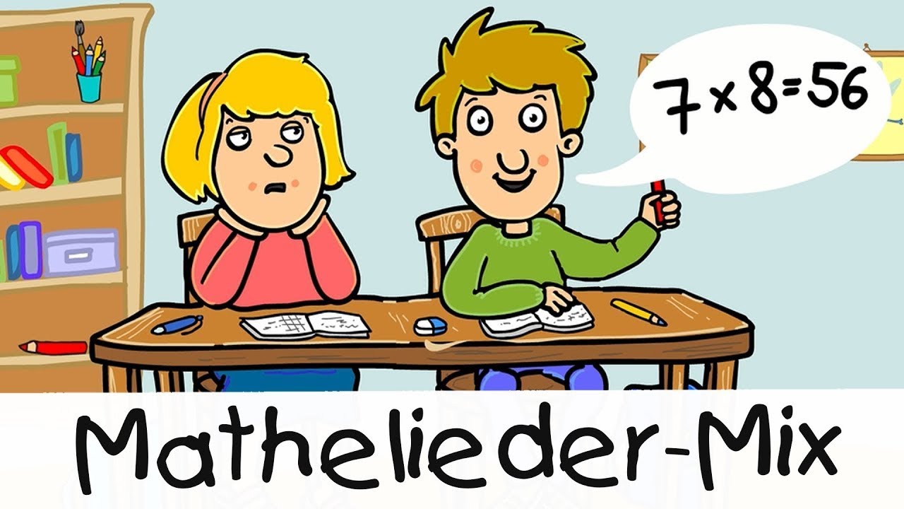 🔢 Mathelieder-Mix zum Lernen || Kinderlieder zum Lernen