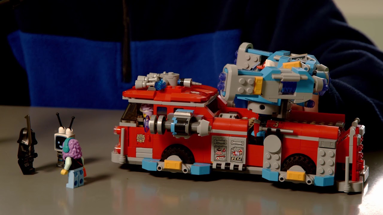 Lego Hidden Side - Phantom Fire Truck 3000  - # 70436 - Unboxing and speed build challenge