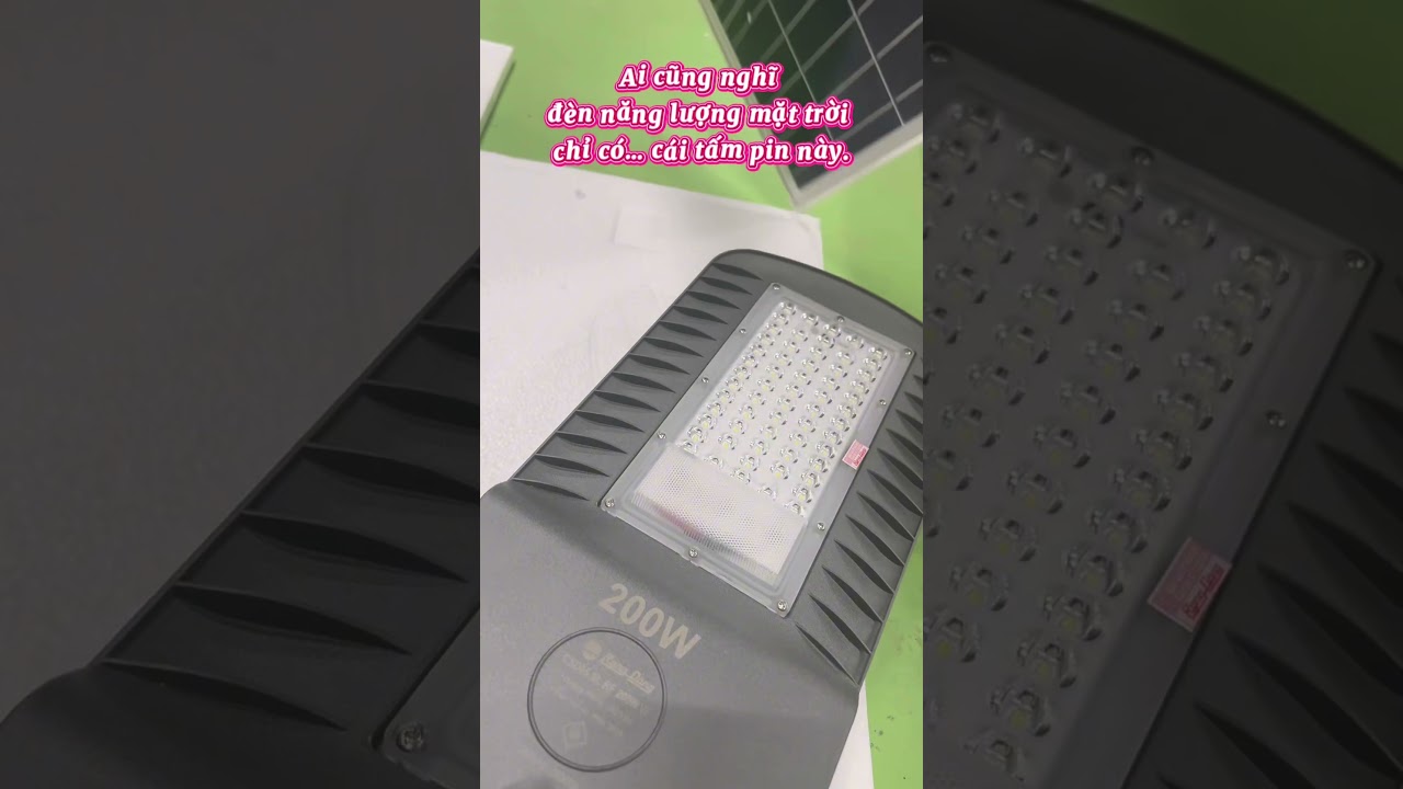 Inside a Solar Street Light &ndash; Simple Structure, Smart Working System #solarlight #solarenergy