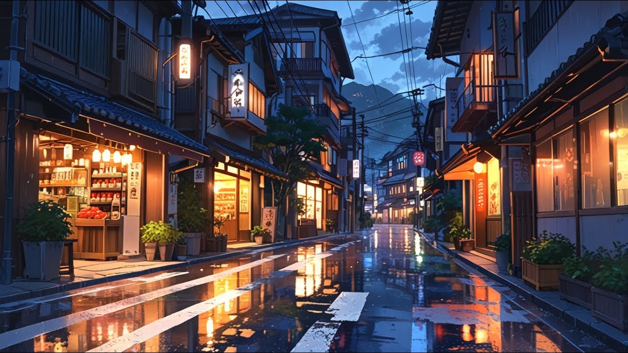 Midnight Rain in Tokyo 🌃☔ Slow Down & Breathe