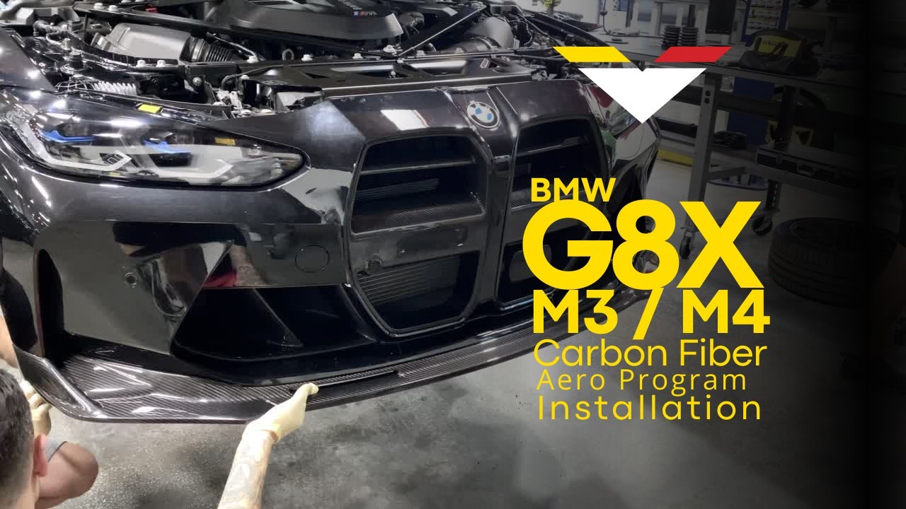 Vorsteiner BMW G8X M3 / M4 VRS Aero Program Installation