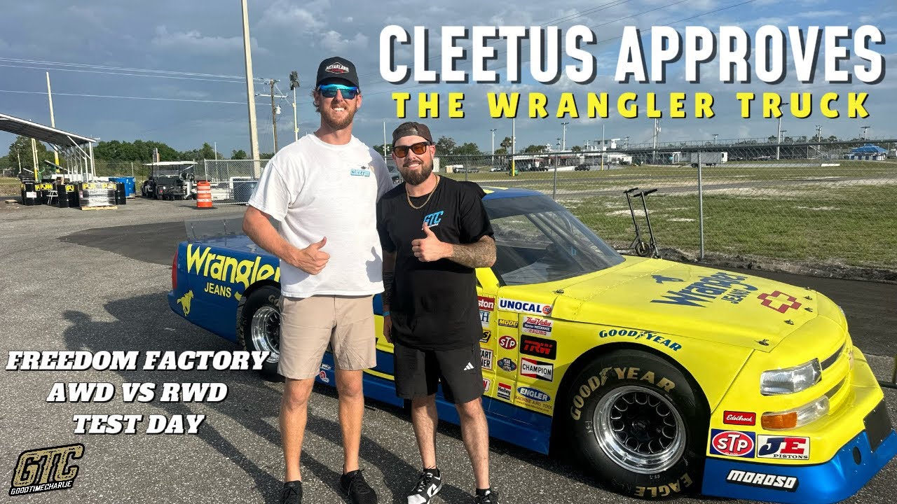 CLEETUS MCFARLAND RWD vs AWD Test Day At FREEDOM FACTORY