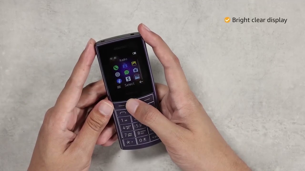 Nokia 110 (2023) | 4G Dual SIM - Demonstration (Archived) - 4G VoLTE Nokia