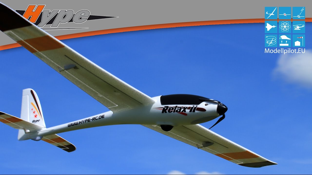 RELAX II by HYPE RC GLIDER VIDEO TESTREPORT 