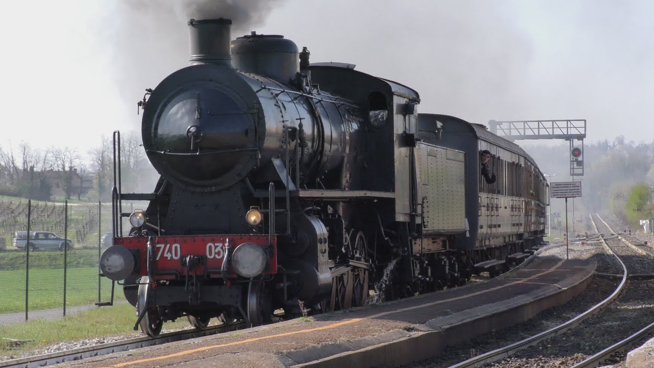 2019-03-31 La 740.038 con il treno storico 