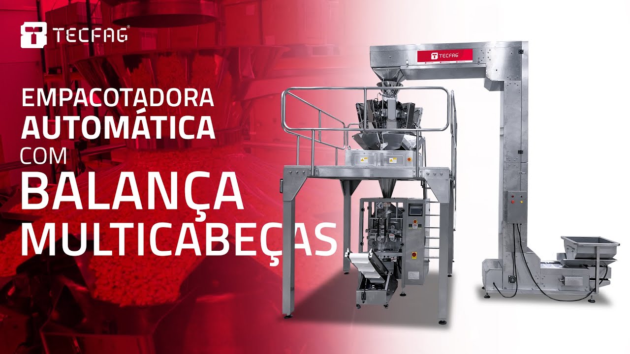 Empacotadora Automática com Balança Multicabeças - CIPHER420