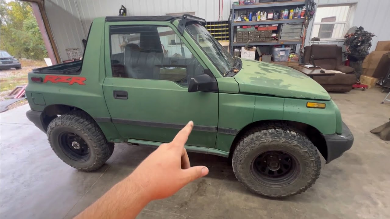 Geo Tracker 5 speed transmission swap
