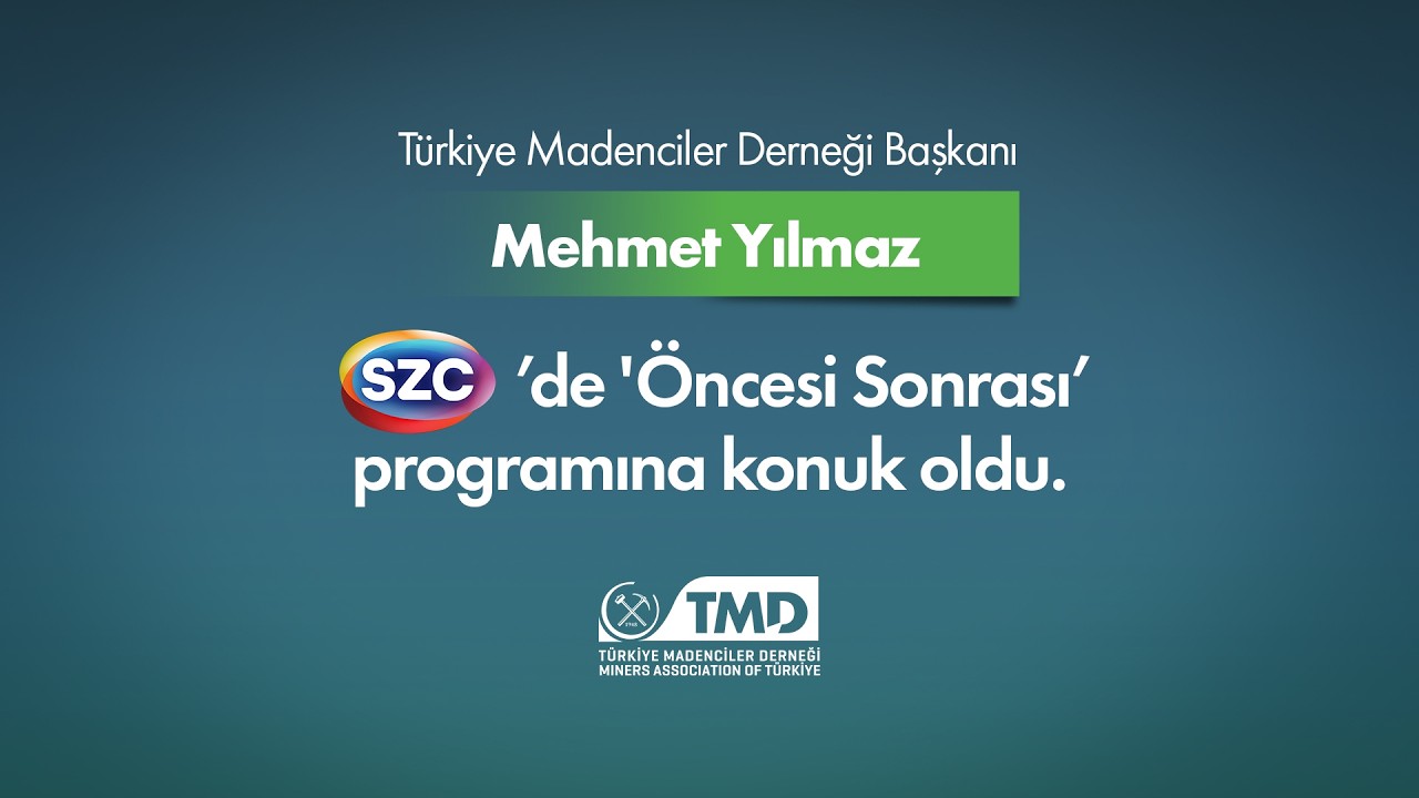 Türkiye Madenciler Derneği Başkanı Mehmet Yılmaz | Sözcü TV - Öncesi Sonrası Programı 24.02.2026