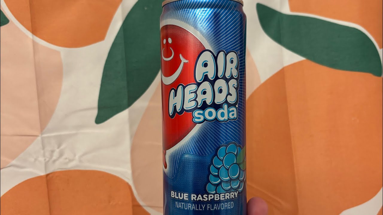AirHeads Blue Raspberry Soda!!!
