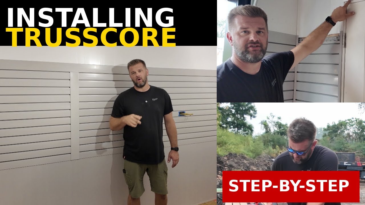 Как установить стеновые панели Trusscore (полная инструкция по установке + советы, инструменты и ...