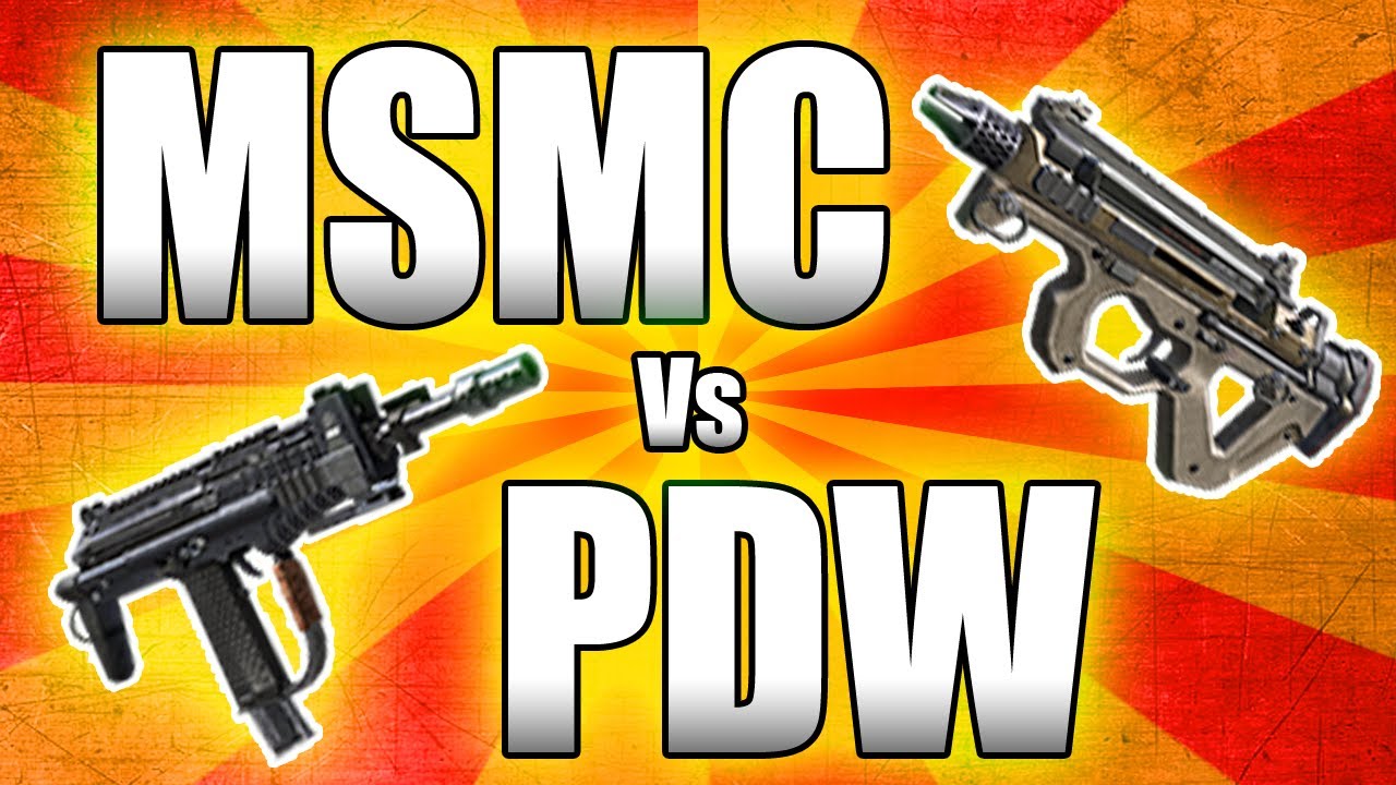 ★Black Ops 2: MSMC vs PDW - BEST SMG! (BO2 Best Gun)