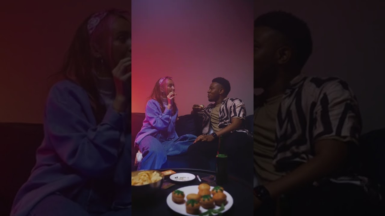 A Woman Smoking a Joint while Talking to a Friend#short #shortclip #shortvideoclip