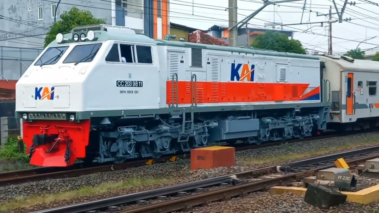 Memantau Kereta Api dekat Stasiun Lempuyangan  & Stasiun Tambak