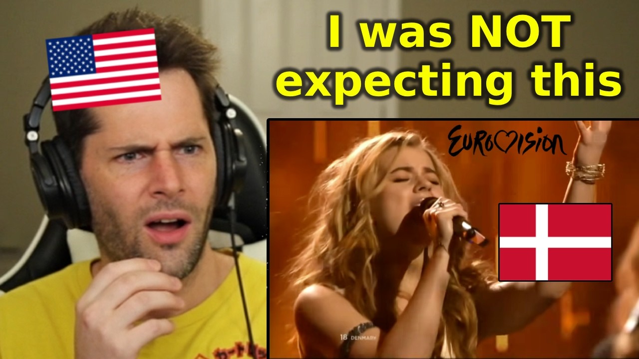American Reacts to Denmark&rsquo;s 2013 Eurovision Winning Song (Only Teardrops by Emmelie de Forest)