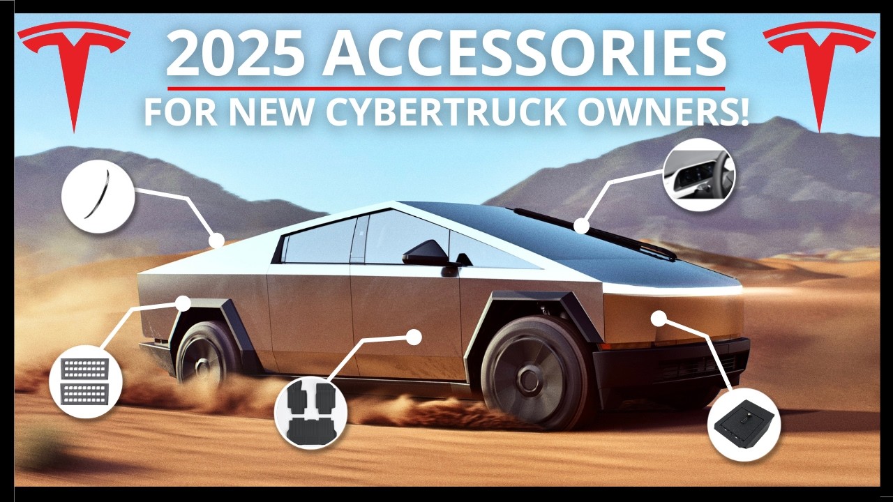 2025 Must Have Tesla Cybertruck Accessories For New Owners!
