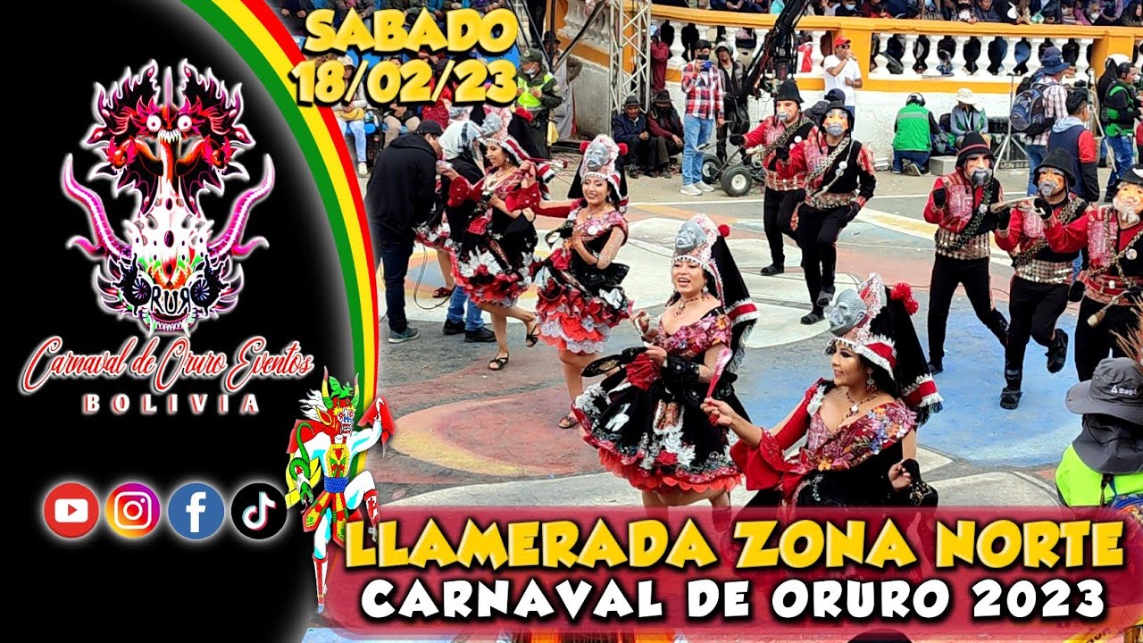 CONJUNTO TRADICIONAL LLAMERADA ZONA NORTE - CARNAVAL DE ORURO 2023