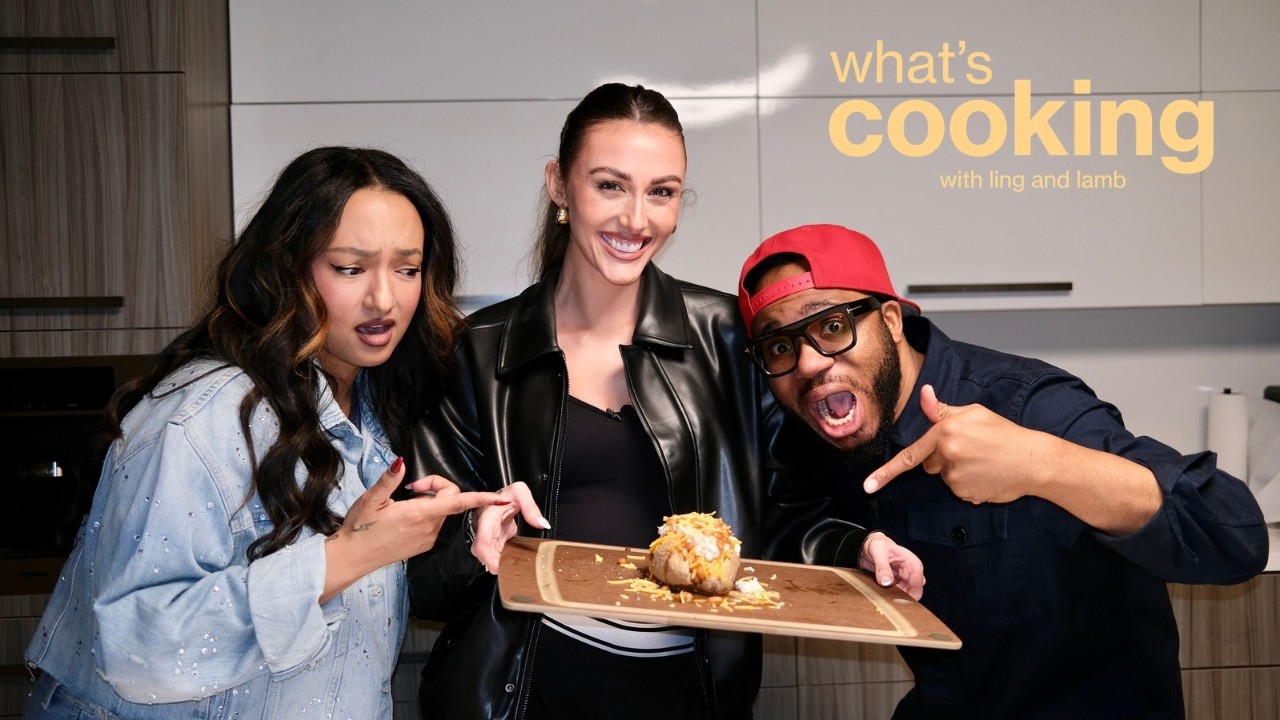 She Made Us THIS British Dish & It Got Chaotic |What's Cooking with Ling and Lamb