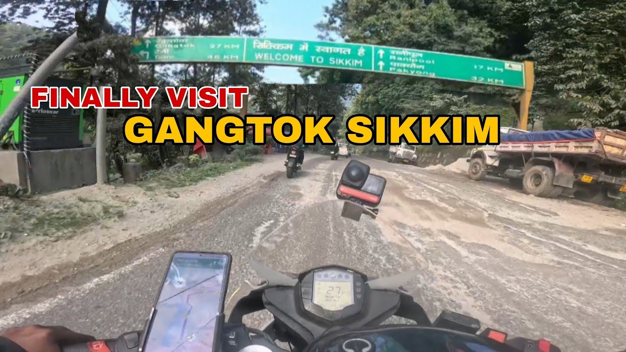 Finally Visit Gangtok Sikkim❤️ // Northern Indian State Of Sikkim //#sikkim #gangtok #sam390 #part4