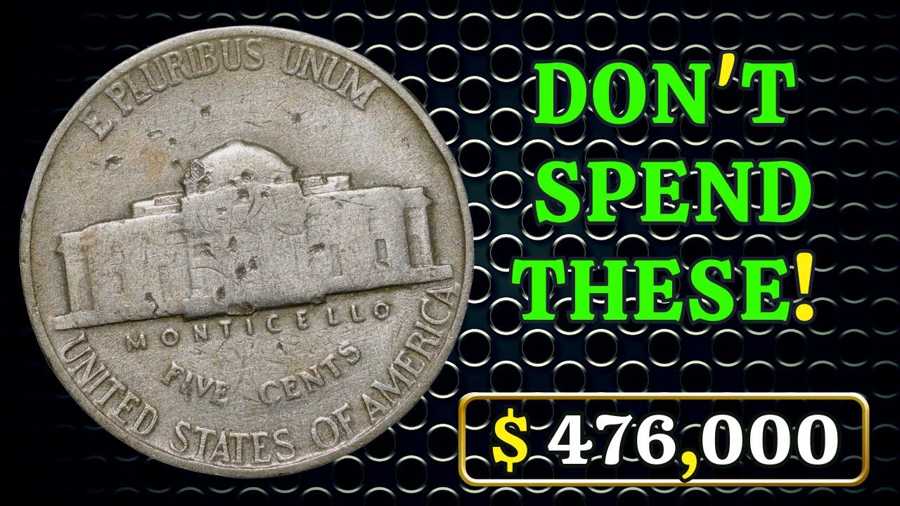 Most Valuable Jefferson Nickels! Don’t Spend These Jefferson Nickels! They Could Be Worth Thousands!