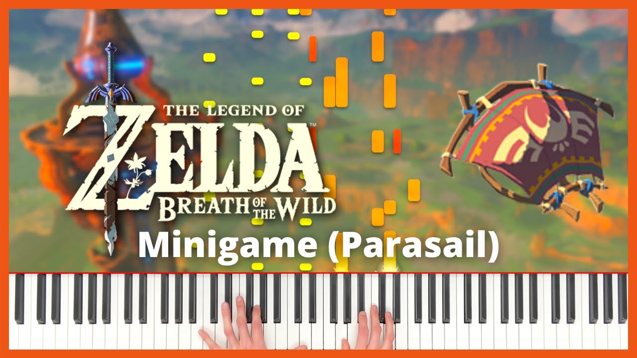 Minigame (Parasail) | The Legend of Zelda: Breath of the Wild | Piano Cover (+ Sheet Music)