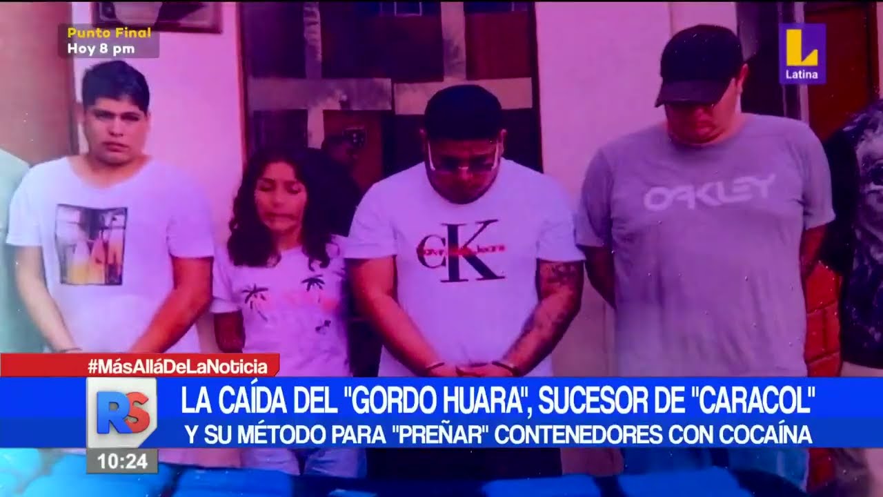 La caída del 'Gordo Huara', el sucesor de 'Caracol'