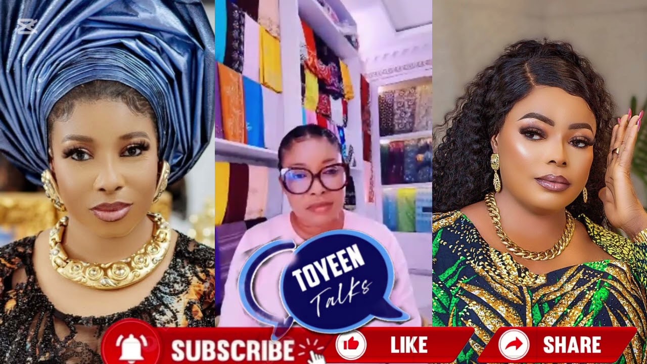 Questions keep arising on Alhaja Lizzy Anjorin fabrics, is she selling f@k£...MHM vividly reveal 
