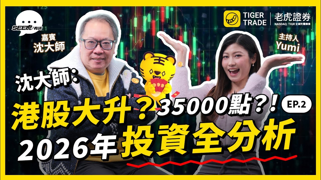 2026恒指直衝3萬5？沈大師：唔講4萬點（住）！