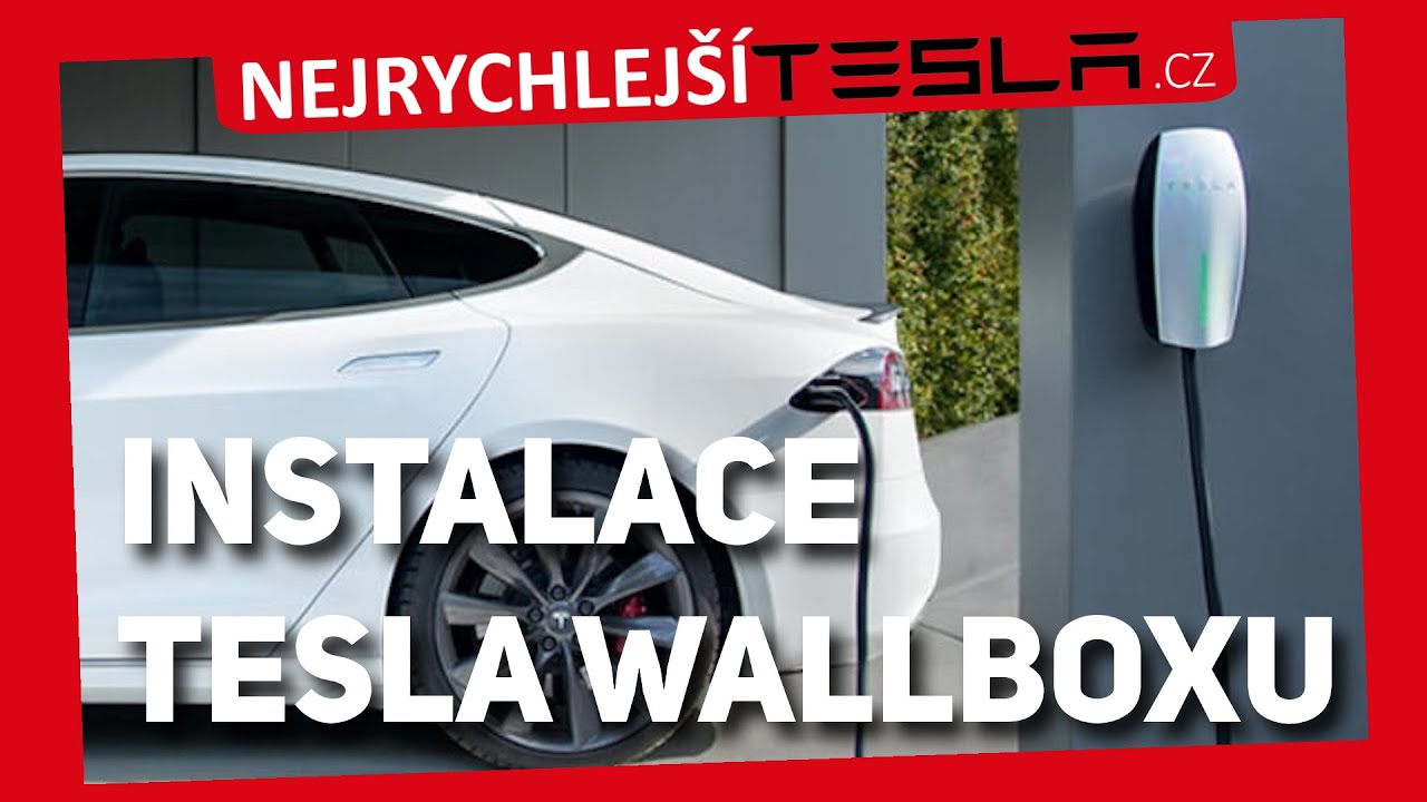 Jak nainstalovat a zapojit Tesla Wallbox? | Zapojení dvou wallboxů s 